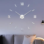 Horloge Murale Argent 