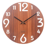 Horloge Murale Bois Scandinave