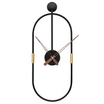 Moderne Horloge Murale Design Noir 