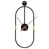 Moderne Horloge Murale Design Noir 