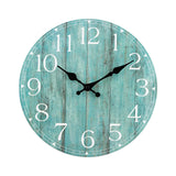 Horloge Murale Bleu Canard