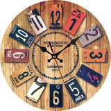 horloge bois design