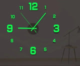 Horloge Murale Verte 