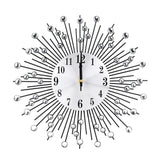 Horloge Murale Industrielle Avec Engrenage Qui Tourne