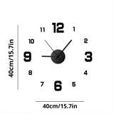 Horloge Murale Mecanisme Noir 