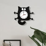 Horloge Murale Chat