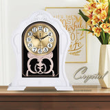 Horloge Bois Ancienne Blanche 