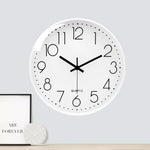 Grand Horloge Murale Design Blanche 