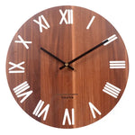 Horloge Murale Bois Scandinave Rome