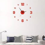 Horloge Murale Rouge 