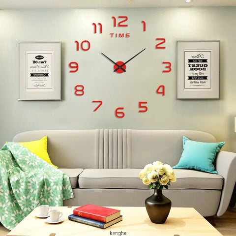 Horloge Mural 3D