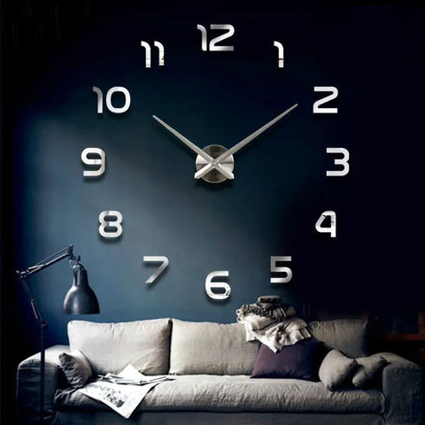 Horloge Murale Avec Engrenage En Mouvement