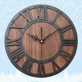 Horloge Murale en Bois