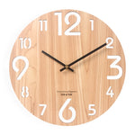 Horloge Murale Bois Scandinave