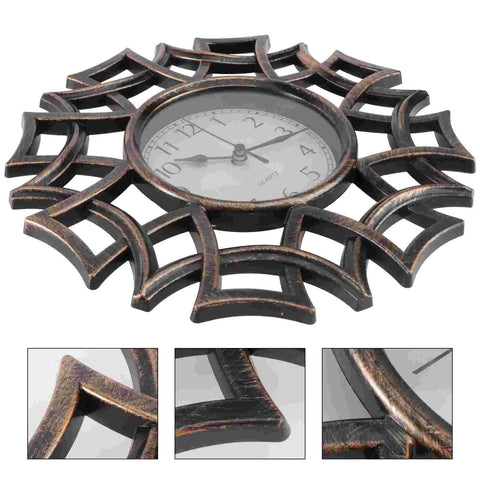 Horloge Vedette Vintage Sur Un Mur 