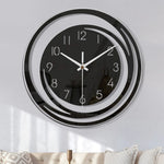 Horloge Murale Design Noire