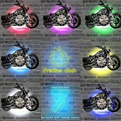 Horloge Murale Moto