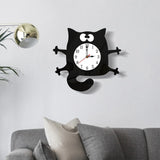 Horloge Murale Chat